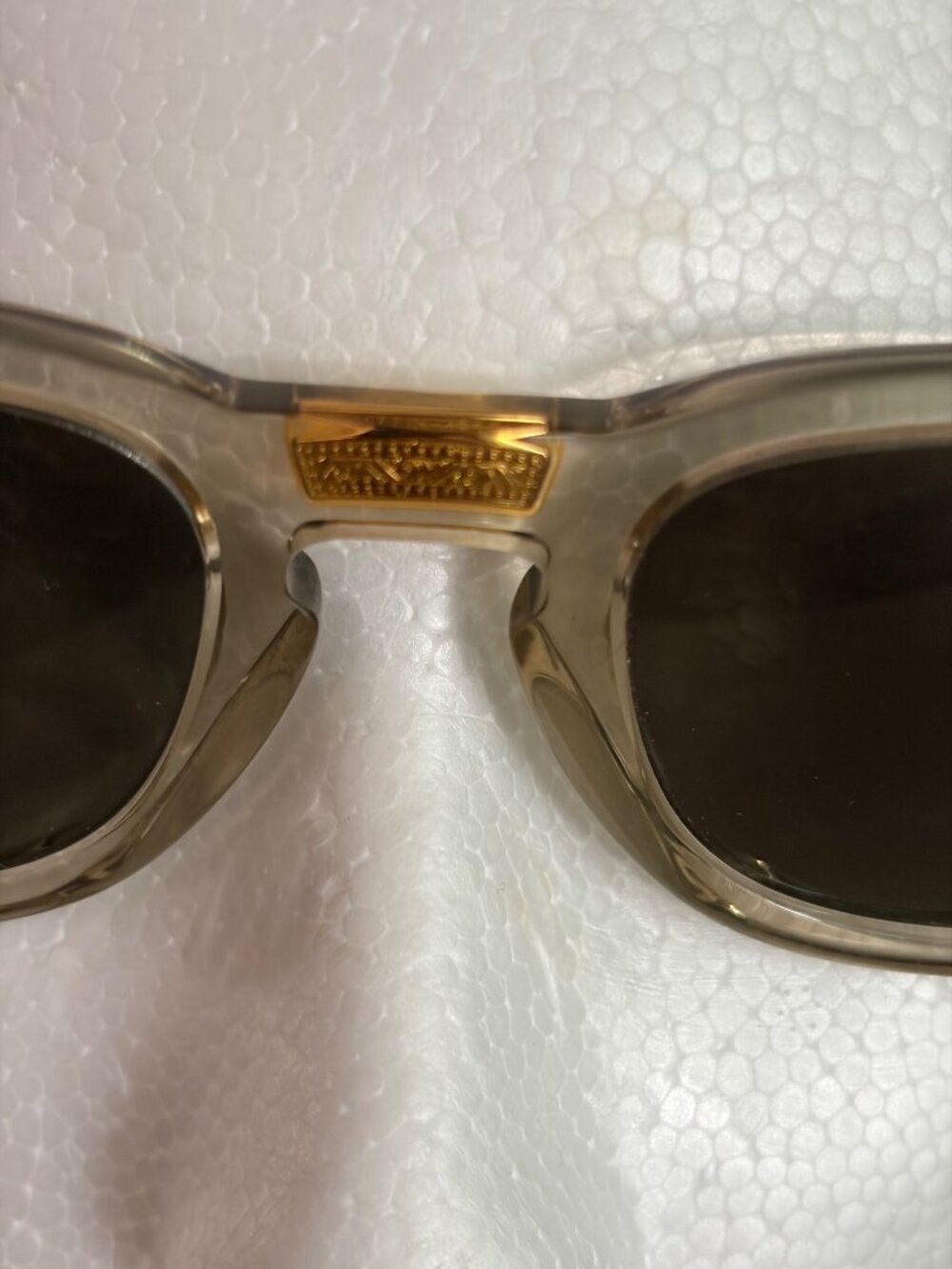 Gucci GG0182S Square-Frame Luxury Sunglasses Transparent Acetate Frame Green/Gre - Picture 3 of 16